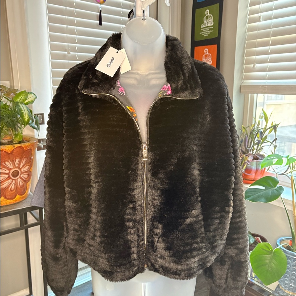 Jason Wu Black Teddy Jacket